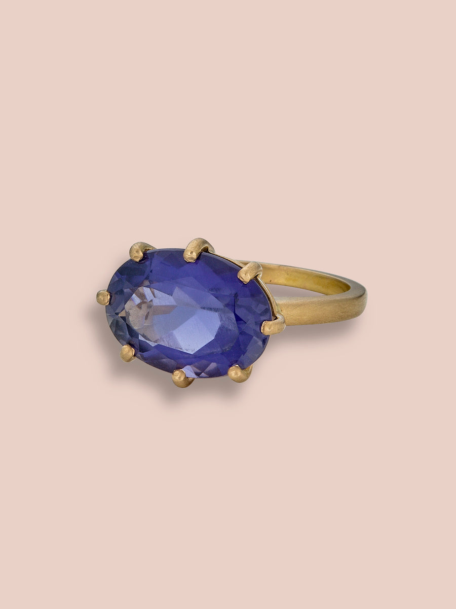 Angelica Ring - 5.87ct Iolite