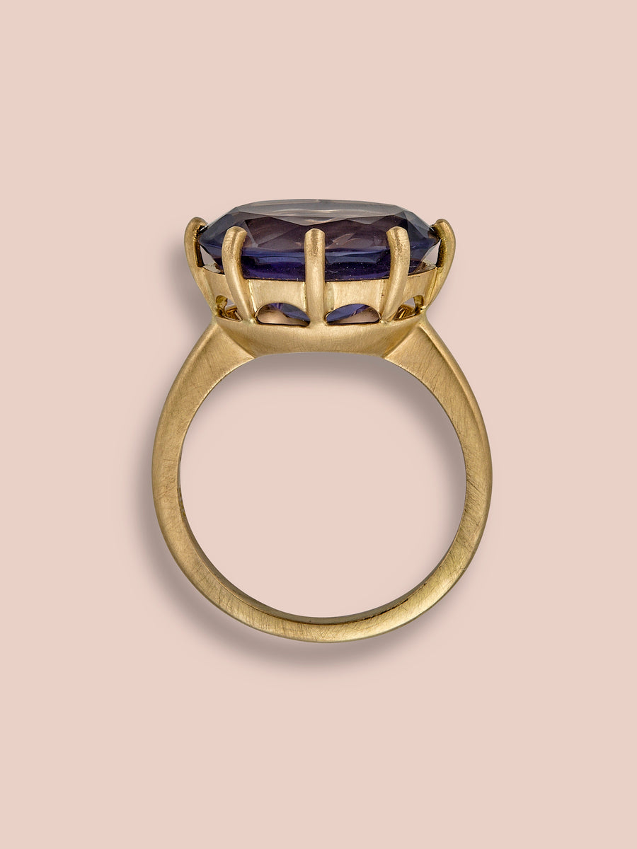 Angelica Ring - 5.87ct Iolite