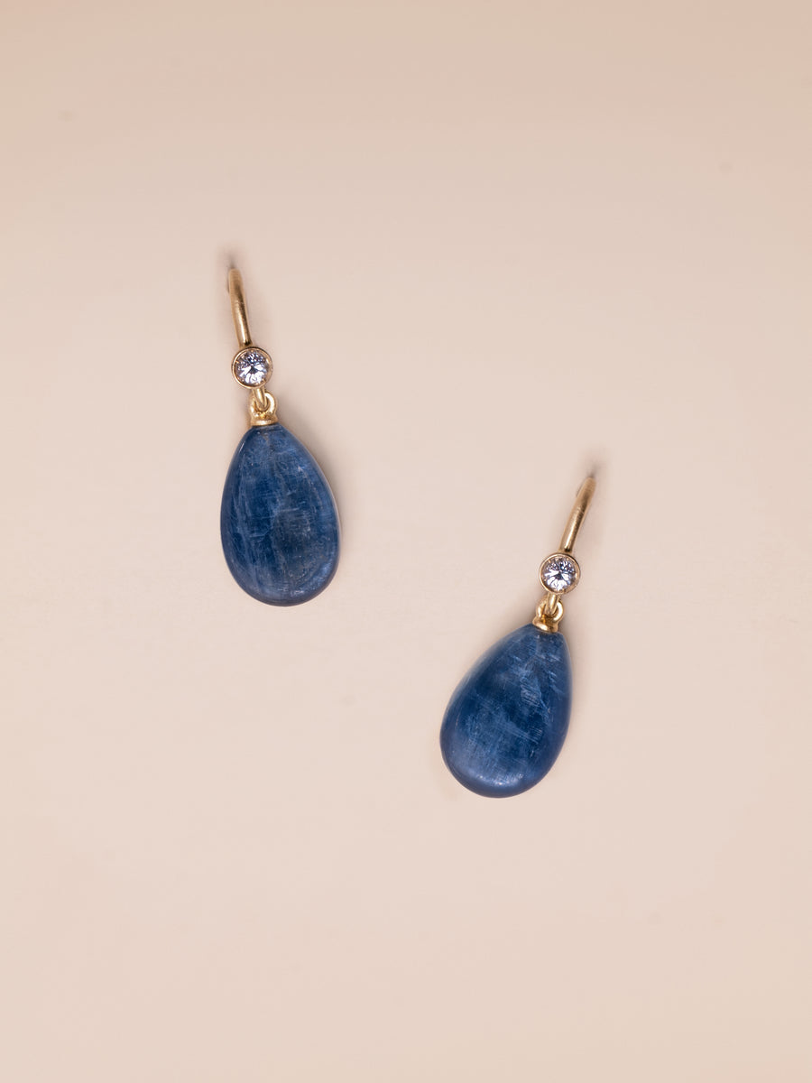Everyday drops - Sapphire and Kyanite