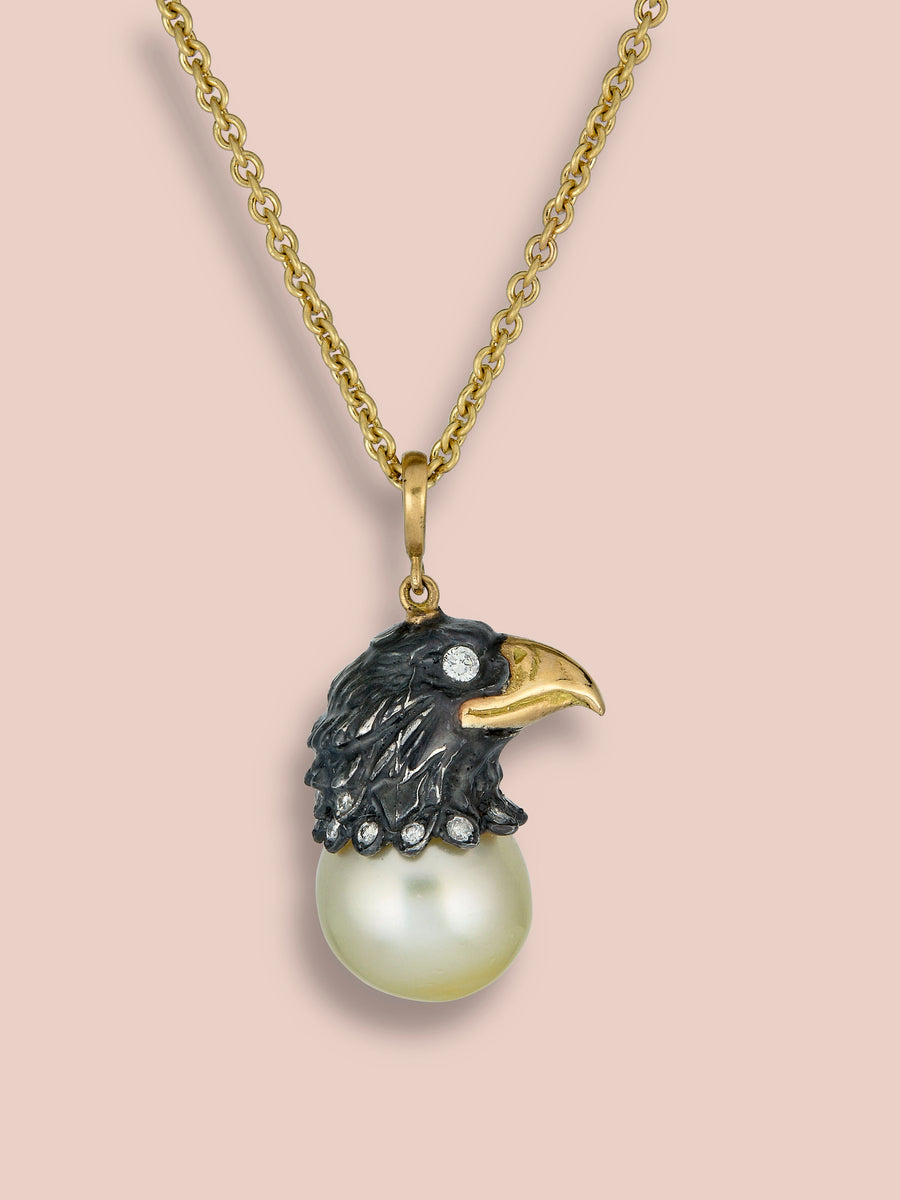 Aquila Pendant - Eagle - South Sea Pearl