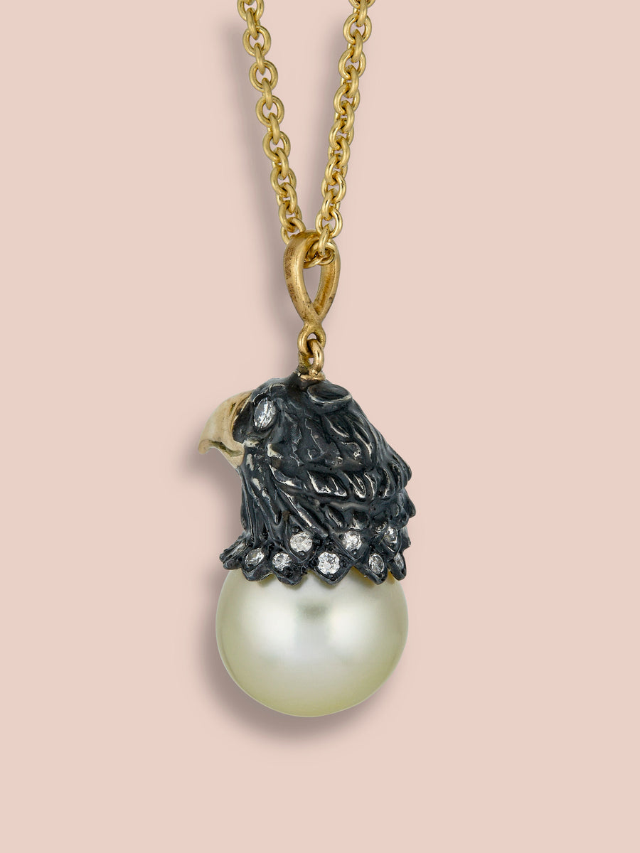 Aquila Pendant - Eagle - South Sea Pearl