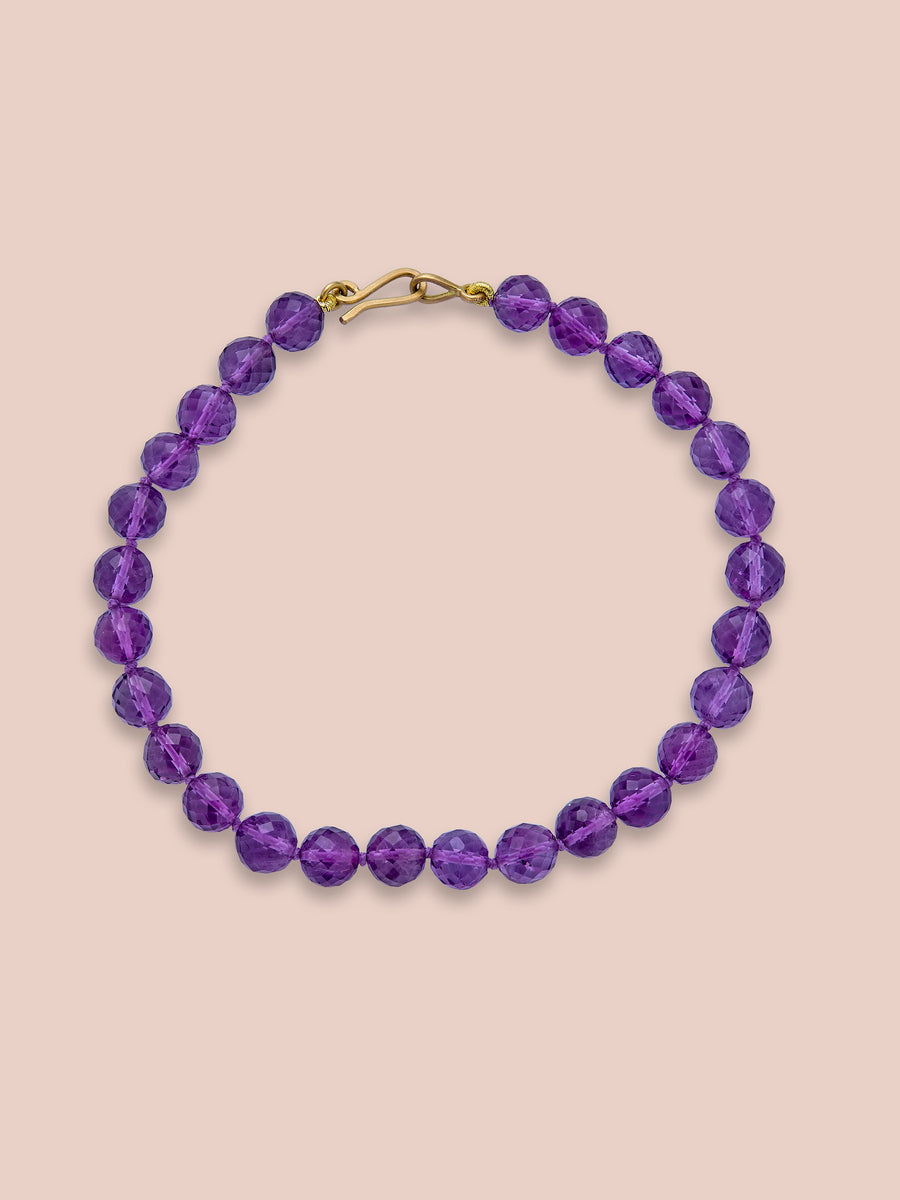 GOOD VIBES Amethyst + Lava Bead Diffuser Bracelet – Soul Gems Jewelry