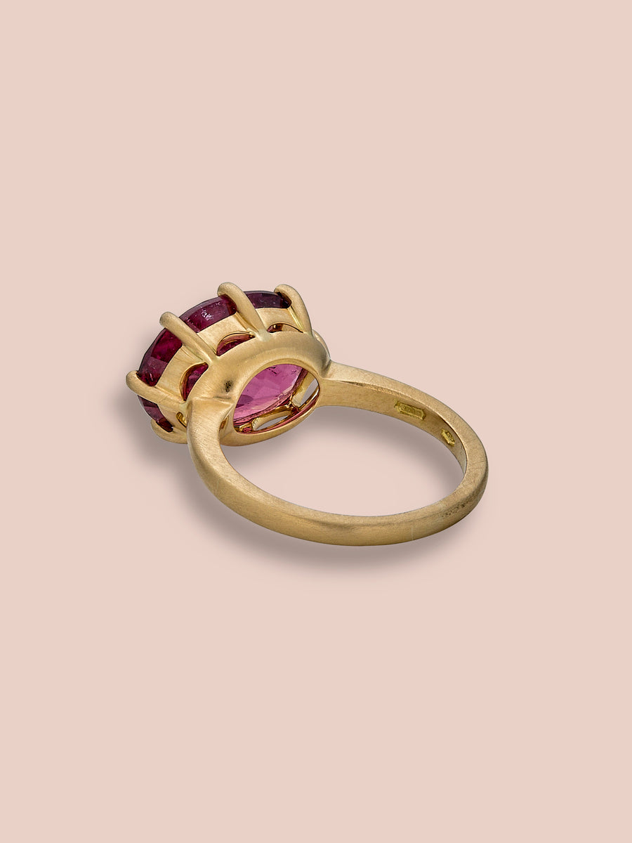 Angelica Ring - 7.78ct Rubellite