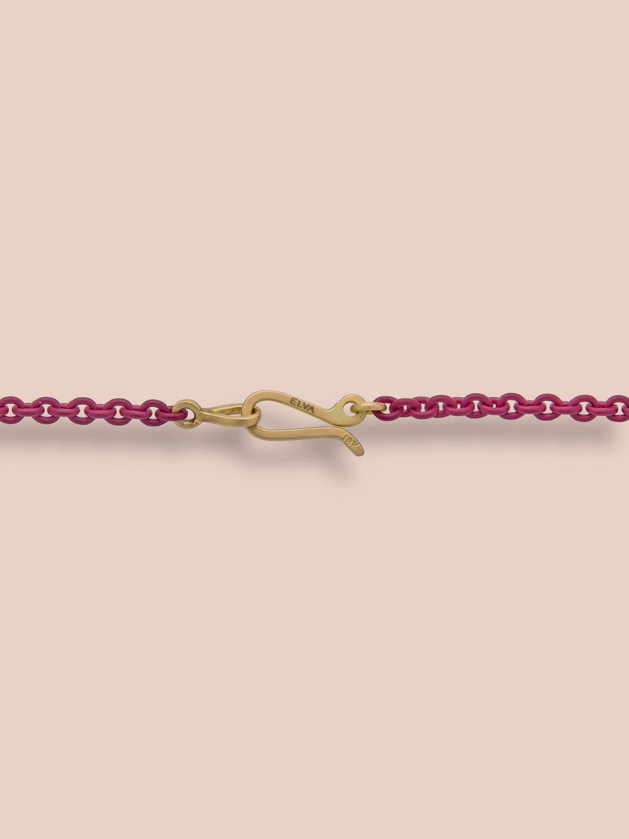 Cromia necklace - Rhodolite Garnet