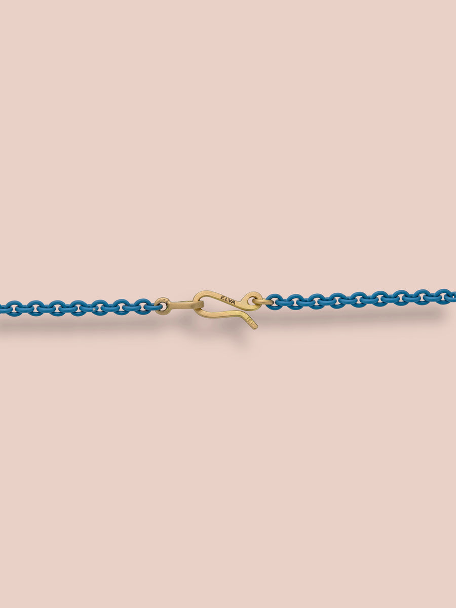 Cromia necklace - Blue Zircon