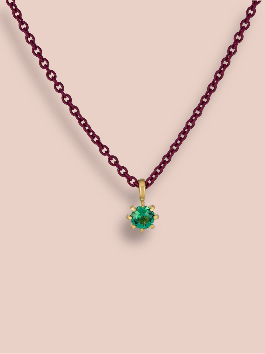 Stella Pendant - Green Tourmaline