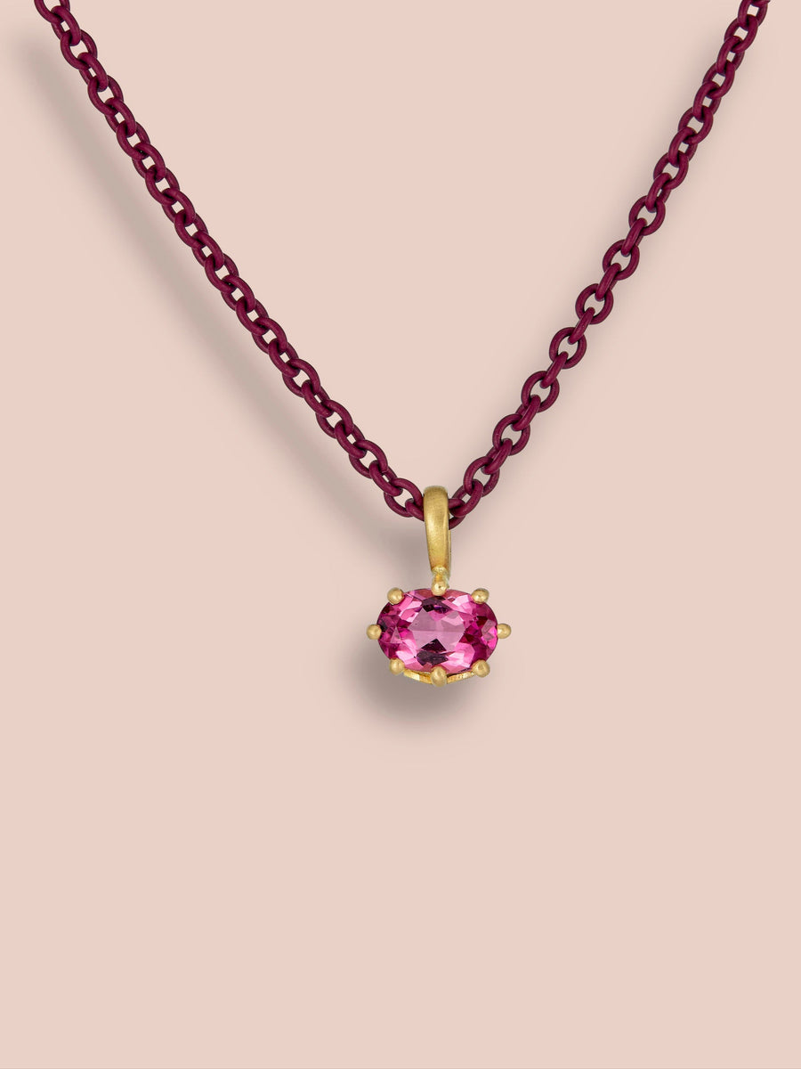 Heirloom pendant - Pink Tourmaline