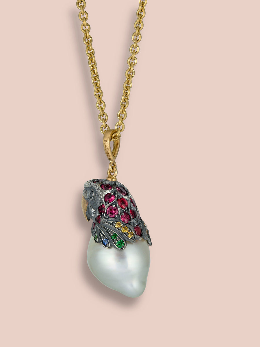 Pappagallo Pendant - Parrot - Rainbow