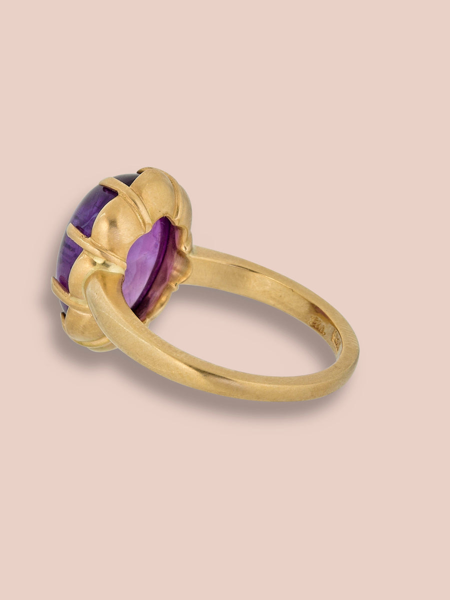 Petite Margot Ring - 6.26ct Amethyst