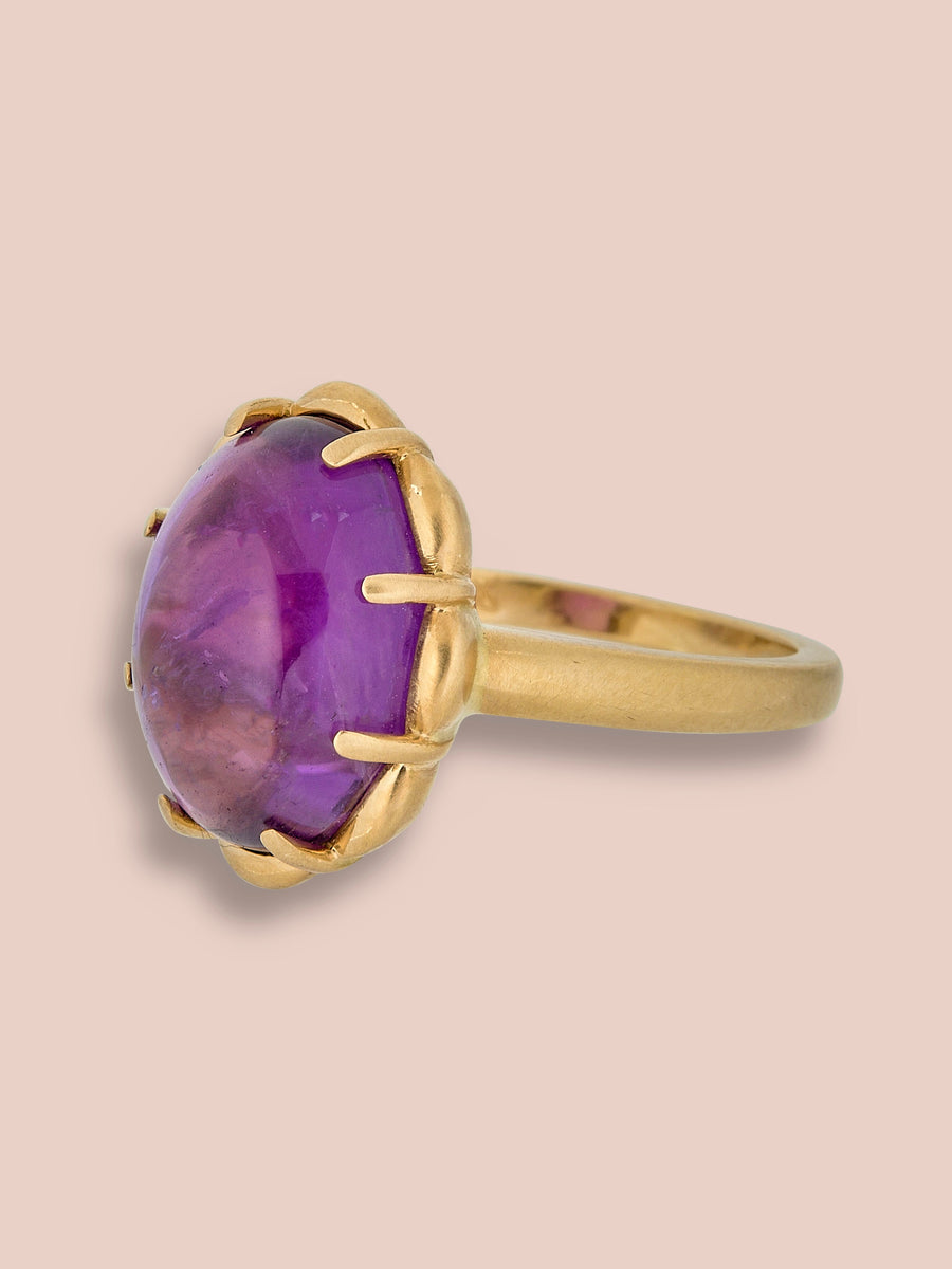 Petite Margot Ring - 6.26ct Amethyst