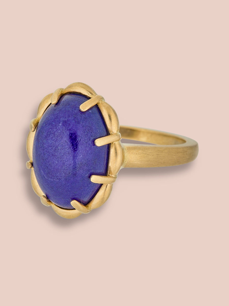 Petite Margot Ring - 5.45ct Lapis