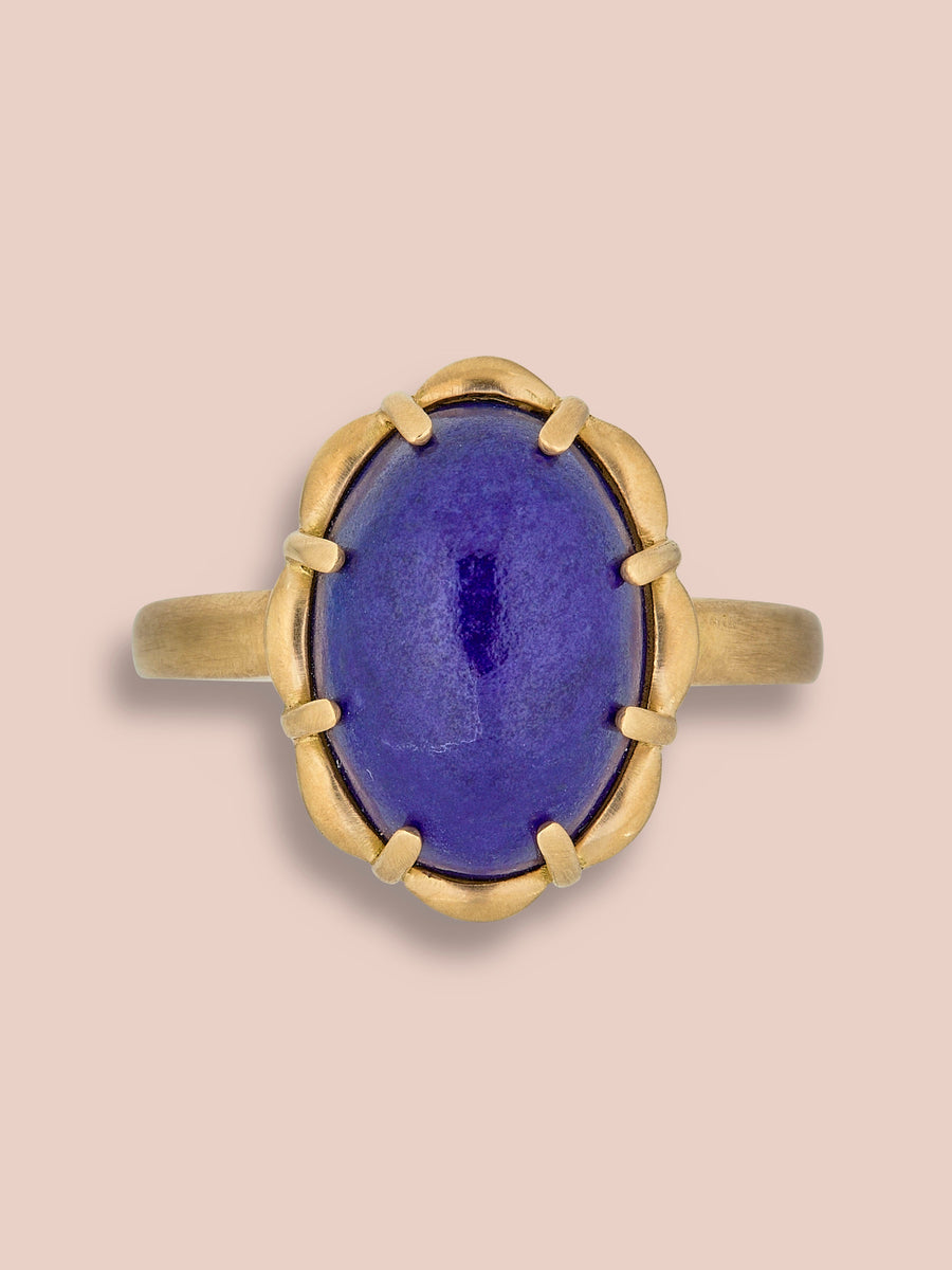 Petite Margot Ring - 5.45ct Lapis