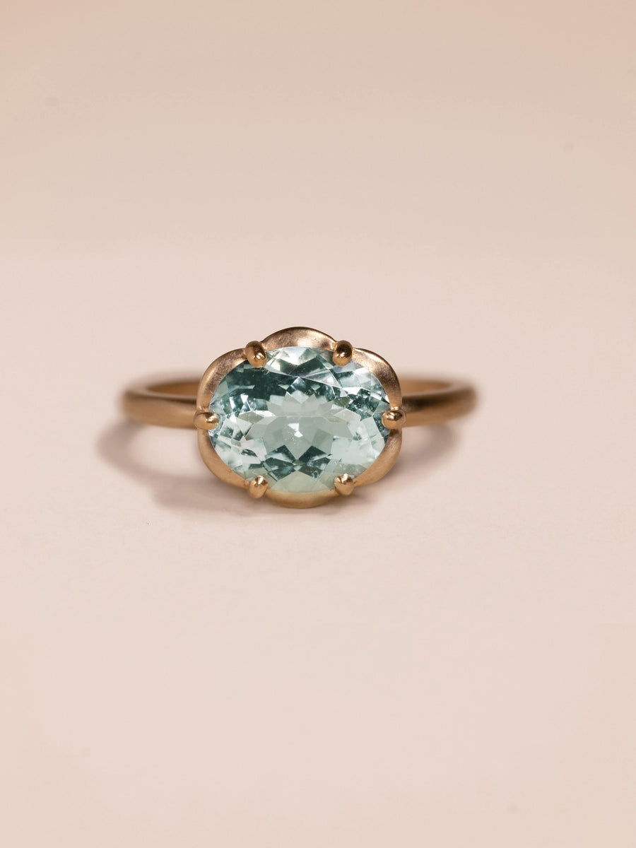 Isotta ring - 2.43ct Aquamarine